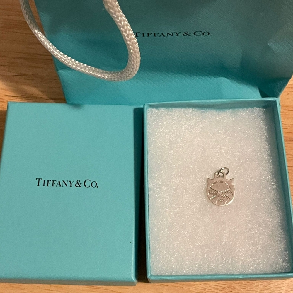 Tiffany & Co Sterling Silver (925) Cat Charm for Bracelet/Necklace